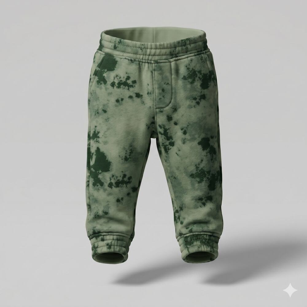 7 For All Mankind Baby 3/6M Kidcore Grunge Athleisure Tie Dye Jogger Sweatpants